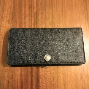 Michael Kors Brown  Signature Fulton Monogram Wallet Women’s